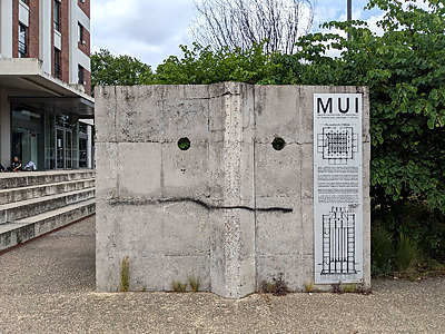 Le mur en béton